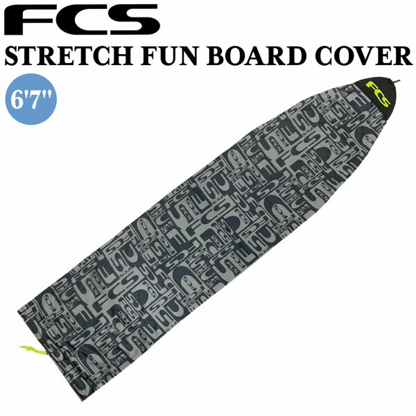 ե ܡɥ FCS STRETCH FUN BOARD 67 MONOGRAM COAL/LIME ե եȥ...