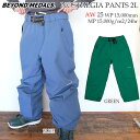 25-26 ビヨンドメダル ノスタルジアパンツ2L BEYOND MEDALS NOSTALGIA PANTS 2L スノーボード ウエア パンツ 25-26-PT-BML