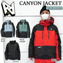 【予約】 25-26 ダブルエー キャニオンジャケット AA HARDWEAR CANYON JACKET スノーボード ウエア ジャケット 25-26-JK-AA ブラック グレーブルー モスグリーン レッド XS S M L XL XXL(4)