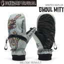 25-26 デスグリップグローブ メロディペローグールミット DEATHGRIP GLOVE MELODIE PERAULT GHOUL MITT スキー スノーボード 手袋 25-26-GR-HOT メロディペロー XXS XS S M L XL