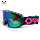 25-26 オークリー ラインマイナーL ブラックギャラクシー PRIZM ARGON IRIDIUM OAKLEY LINE MINER L BLACK GALAXY スキー スノーボード ゴーグル 25-26-GG-OAK(4)