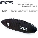 FCS GtV[GX TRAVEL 2 ALL PURPOSE 6f0 BLACK/GREY 2{pgx T[t{[h V[g{[h n[hP[X