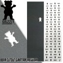 スケボー デッキテープ GRIZZLY BEAR CUTOUT GRIPTAPE REGULAR グリズリー グリップテープ