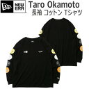 ニューエラ NEW ERA L/S Tシャツ ロンT 岡本太郎 Taro Okamoto ブラック