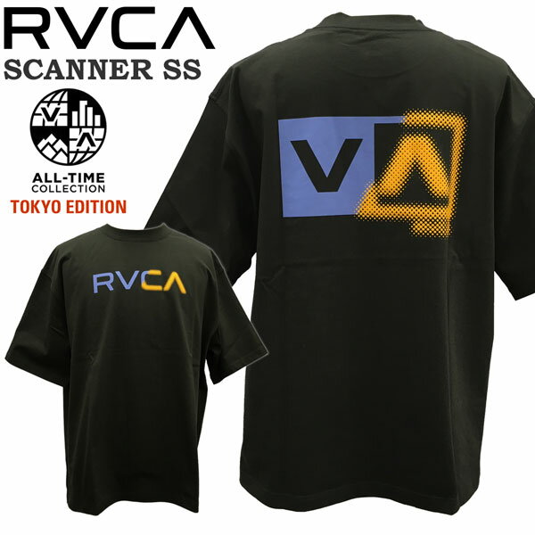 RVCA SCANNER SS TOKYO EDITION Tシャツ ルカ ルーカ メール便配送