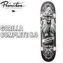 スケボー コンプリート PRIMITIVE LEMOS GORILLA COMPLETE 8.0 プリミティブ SK8