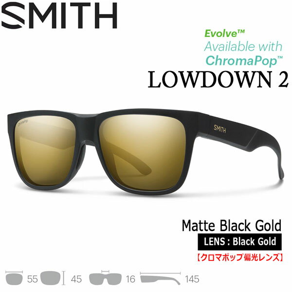 TOX SMITH X~X LOWDOWN2 [_Ec[ MATTE BLACK GOLD CP-POLAR BLACK GOLD R C ނ