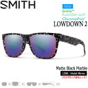 TOX SMITH X~X LOWDOWN2 [_Ec[ MATTE BLACK MARBLE CP-POLAR VIOLET MIRROR R C ނ