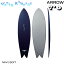 ソフトボード ウォーターランページ WATER RAMPAGE ARROW 7’0 NAVY/SOFT オリジナル QUAD ソフト4フィン付属 SF-70