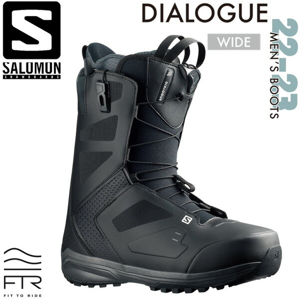 予約 スノーボード 靴 22-23 SALOMON サロモン DIALOGUE WIDE JP ダイアログワイドジャパン 22-23-BT-SLM フリースタイル フリーライド オールラウンド