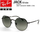 Co TOX WbN RayBan JACK 002/71(53TCY) t[FBLACK YFGREY GRADIENT Ki ۏ؏t y