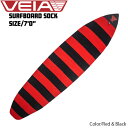 ニットケース サーフィン VEIA ヴェイア Boardsock 7’0 RED/BLACK VSOCKRED70