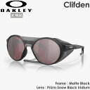 I[N[ TOX Ntf X|[c OAKLEY CLIFDEN t[ Matte Black Y Prizm Snow Black