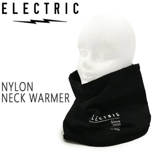 ネックウォーマー ELECTRIC エレクトリック NYLON NECK WARMER E24F37 BLACK ネックウォーマー ELECTRIC エレクトリック NYLON NECK WARMER E24F37 BLACK