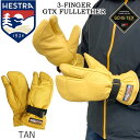 XL[ Xm[{[h  23-24 HESTRA wXg 3-FINGER GTX FULL LEATHER X[tBK[SAebNXtU[ 23-24-GR-HES X[tBK[ tU[ SAebNX