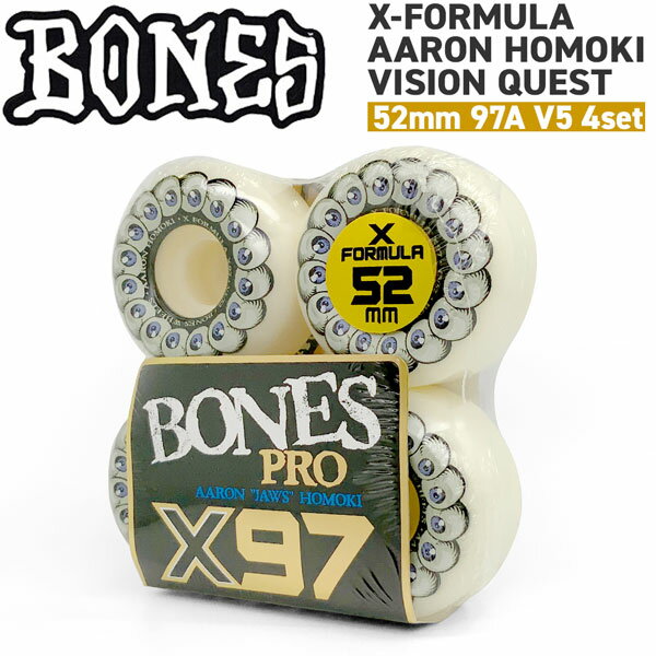 ܡ ȥܡ  ܡ BONES X-FORMULA AARON HOMOKI VISION QUEST 52mm 97A V5 4set åեߥ顼