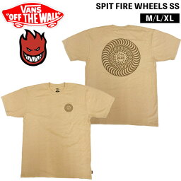 Tシャツ スピットファイヤー VANS バンズ SPIT FIRE WHEELS SS 半袖 INCENSE VN000GEB4MG 限定