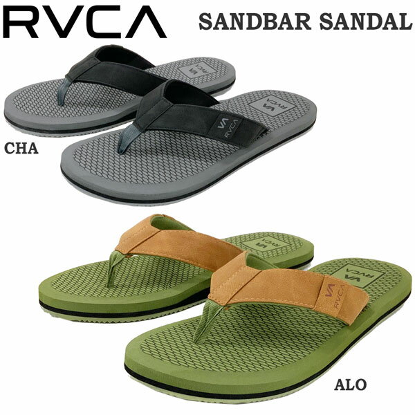 ●BRAND ：RVCA ルーカ ●品　番：BE041964 ●品　名：SANDBAR SANDAL ●カラー：ALO / CHA ●サイズ： US7(25.0cm) US8(26.0cm) US9(27.0cm) US10(28.0cm)