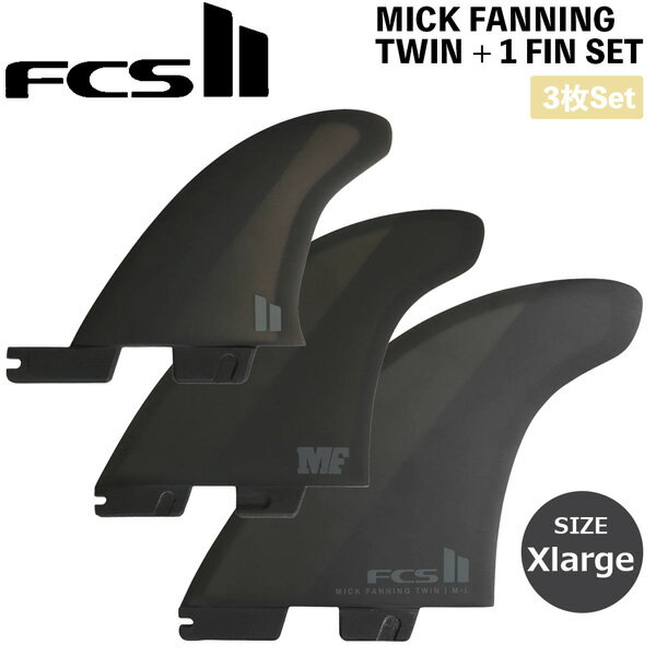 ե ե FCS2 FCSII ե MF Twin+1 PC Black Xlarge Retail Fins ĥ󥹥 3set