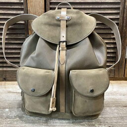 バギーポート 革リュック メンズ 【BAGGY PORT（バギーポート）】『JANUS CALF BACK PACK/ヤヌスカーフバックパック』ヤヌスカーフリバース大型レザーリュックサック（KZKM-1001）Janus Calf Reverse Leather 最高級銀付きスエード　フルグレインレザー【レザーバッグ革財布専門店Vertigo】