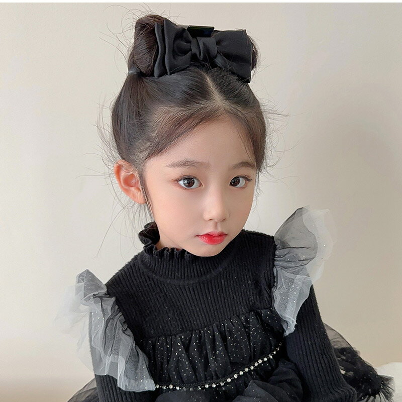 ヘアピン キッズ 女の子 リボン ヘアアクセサリー プリンセス 小学生 可愛い 2個セット 髪どめ かわい..