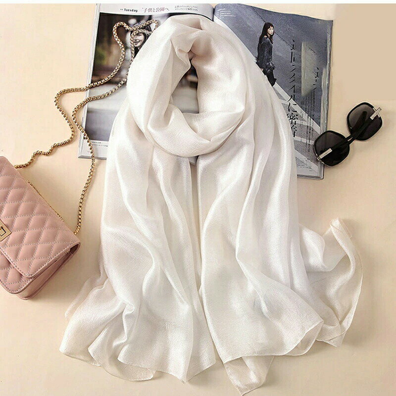 ストール レディース ショール 大判 マフラー 薄手 無地 紫外線対策 冷房対策 日焼け対策 アジアン プ..