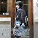 羽織り 男女兼用 カーディガン アウター 上着 浴衣 肩掛け レトロ チャイナ風 和風 浮世絵 JK 七分袖 日焼け防止 UVカット カジュアル ゆったり おしゃれ 大人かわいい 文化祭 学園祭 イベント