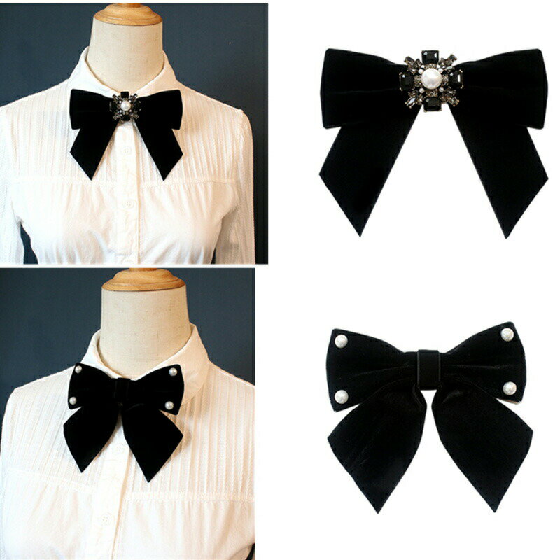 制服リボン 制服リボン レディース 女子高生 蝶ネクタイ 宝石 高級感 クリップ付き コスプレ 衣装学生服 かわいい セーラー用