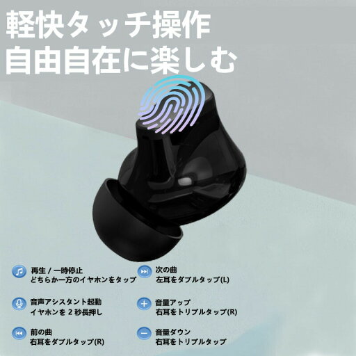 2個セット ワイヤレスイヤホン bluetooth イヤホン 高音質 EDR搭載 iPhone Android bluetooth5.3 自動ペアリング 長時間再生 Type‐C充電 IPX4防水 AAC対応 片耳 通話 A-06 2個セット ワイヤレスイヤホン bluetooth イヤホン 高音質 EDR搭載 iPhone Android bluetooth5.3 自動ペアリング 長時間再生 Type‐C充電 IPX4防水 AAC対応 片耳 通話 A-06