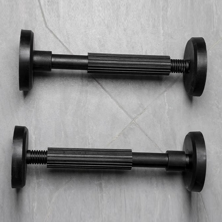 耐震ポール テーブル 突っ張り棒 取付高さ18-45cm 強力耐震 突っ張り棒 伸縮 防災グッズ 調整可能 耐荷..