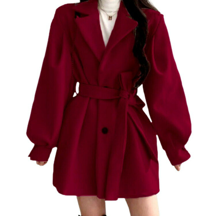 チェスターコート トレンチコート無地 コート レディース ショート丈 コート ショート 上品 チェスター アウター ジャケット オフィス 長袖 厚手 ゆったり おしゃれ 大人 きれいめ OL 通勤 可愛い Aライン 羽織