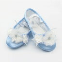 バレエシューズ 子供用 女の子 新体操 バレエ用品 バレリーナ ピンク パープル ブルー お洒落 かわいい 練習用 ゴムバンド 15.5cm~22.5cm lt389z