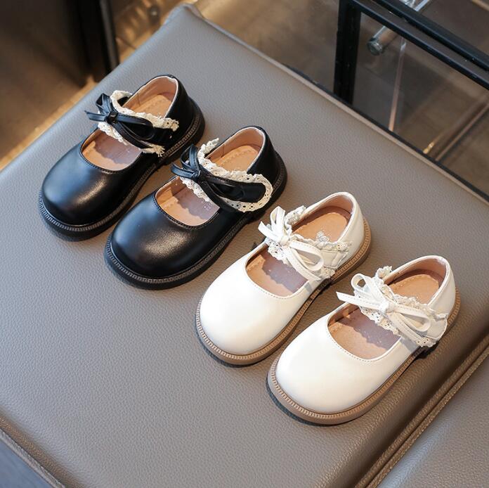 ローファー キッズ 女の子 ドレスシューズ エナメル リボン飾り 可愛い プリセンスシューズ マジックテ..
