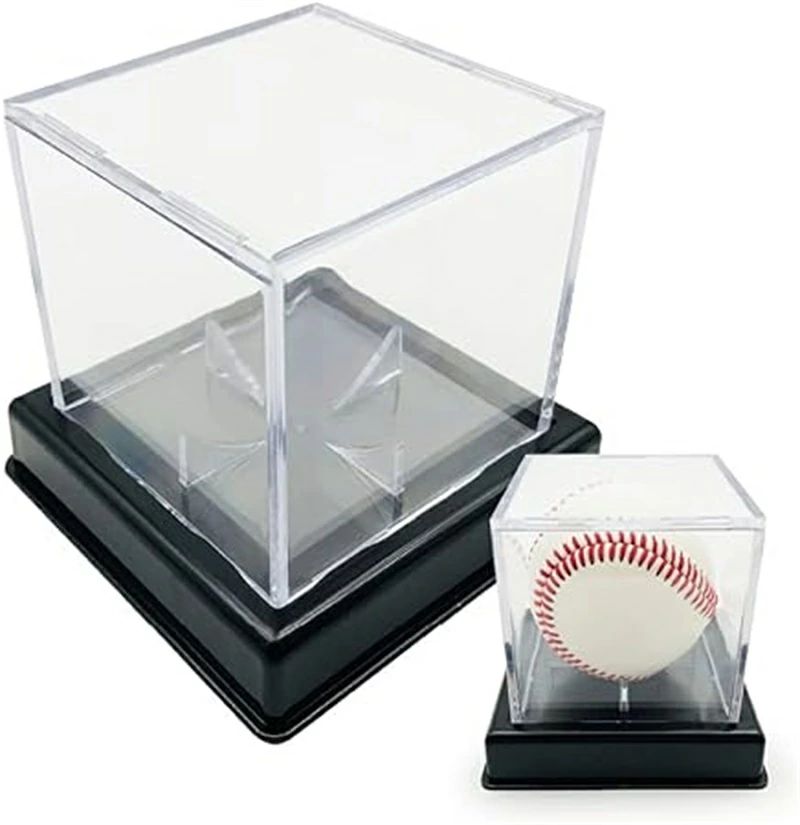 野球ボール ケース サインボール ディスプレイ コレクション 防塵 保護 オシャレ 展示 アクリル製