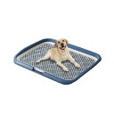 犬用トイレ ペットトイレ 大型犬 ペット メッシュ 犬トイレ 犬用トイレトレー 滑り止め ペット用品 トイレ 長さ65cm×幅50cm 犬のトイレ トレーニング お手入れ簡単 抗菌 マーキングポール付きトイレ 犬用トイレボックス 屋内 屋外 大型犬