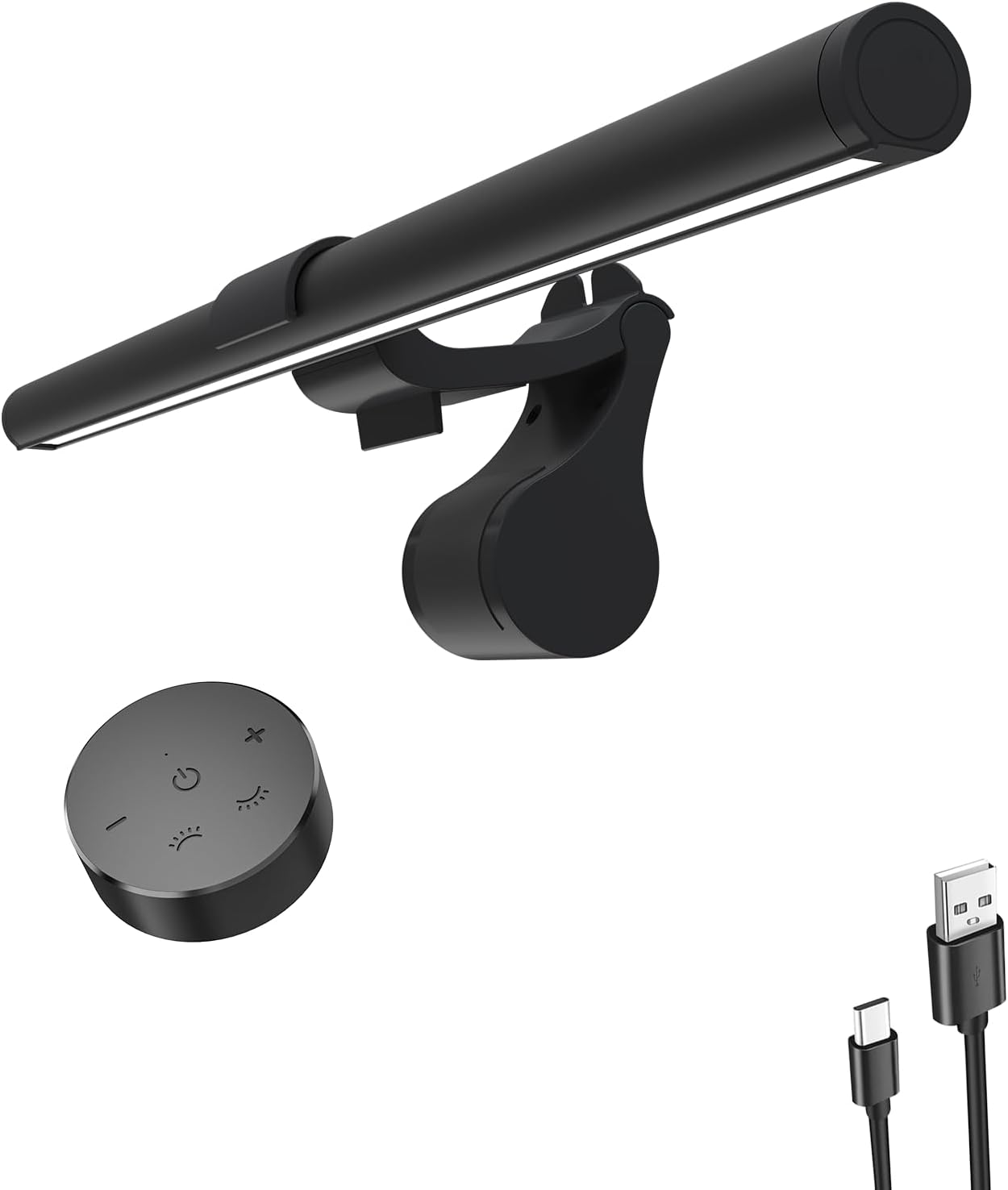 モニターライト リモコン付き バーライト デスクライト 41cm 掛け式ライト 前後双光源 USB給電 PCライ..