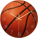 12インチ スポーツボール 壁掛け時計サッカー/バスケットボール/バレーボール/野球/テニス/ゴルフボール時計 ミュートムーブメント 部屋装飾 新居祝い プレゼント