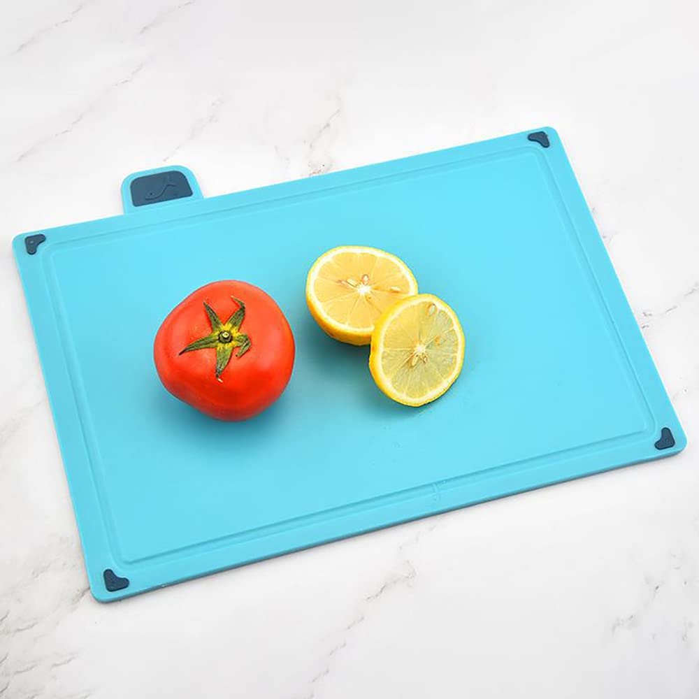 まな板 4つセット 収納ケース付き 抗菌加工 魚 肉 野菜 果物 調料済まな板 食材マーク 滑り止め 色分けで簡単使い分け まな板セット 30*19.9CM