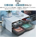 デスク下 収納 テーブル下収納 クランプ 机下 収納 2層の引き出し 後付けラックデスク 穴あけ不要 事務用品 小物整理 大容量 収納整理 仕切り収納 簡単な取り付 父の日