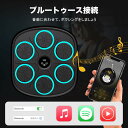 音楽ボクシングマシン ミュージックボクシングマシン スマートリズムボクシングマシーン 壁パンチングバッグ 壁掛けスマートボクシングトレーニング機器 Bluetooth スマホ接続 音楽再生 トレーニング スポーツ エクササイズ 子供 大人 室内 練習用具 ボクシング ダイエット