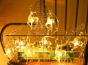 イルミネーションライト クリスマス クリスマスツリー トナカイ 電飾led クリスマス ガーデンライト 庭 祭り 商店街 パーティー電飾 1.5m 10LED 電池式 クリスマス 飾りツリー led電球庭 ライト屋外防水イルミ室内枕元 ライト 父の日
