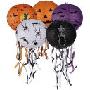 10本セット ハロウィン ランタン カボチャランタン かぼちゃライト ハロウィン提灯 折りたたみ式 クモ提灯 バット提灯 ジャックオーランタン パンプキンライト パンプキンランタ 2308 父の日