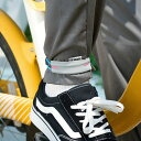 サイクルバンド バンド 裾止め用バンド ワンタッチガーター 自転車 4本入り メンズ レディース パンツ すそ 裾バンド パンツガード 反射ライン ガウチョ ガウチョパンツ ワイドパンツ 裾止め用バンド トイレ 雨具 レインウェア ソックス止め 裾 調節