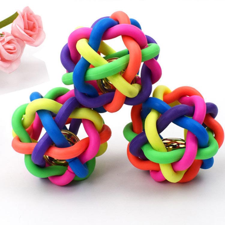 おやつボール 餌入り可能 ペットおもちゃ 歯磨きボール 噛むおもちゃ 犬用おもちゃ 2個セット 7色おもちゃ 犬遊び用