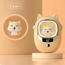 【 】 電気カイロ モバイルバッテリー 充電式カイロ ハンドウォーマー 即熱 速熱 5段階温度調節 小型軽量 動物の造型 猫 オシャレ イルミネーション USB充電式 寒さ対策 冷え性対策 3色