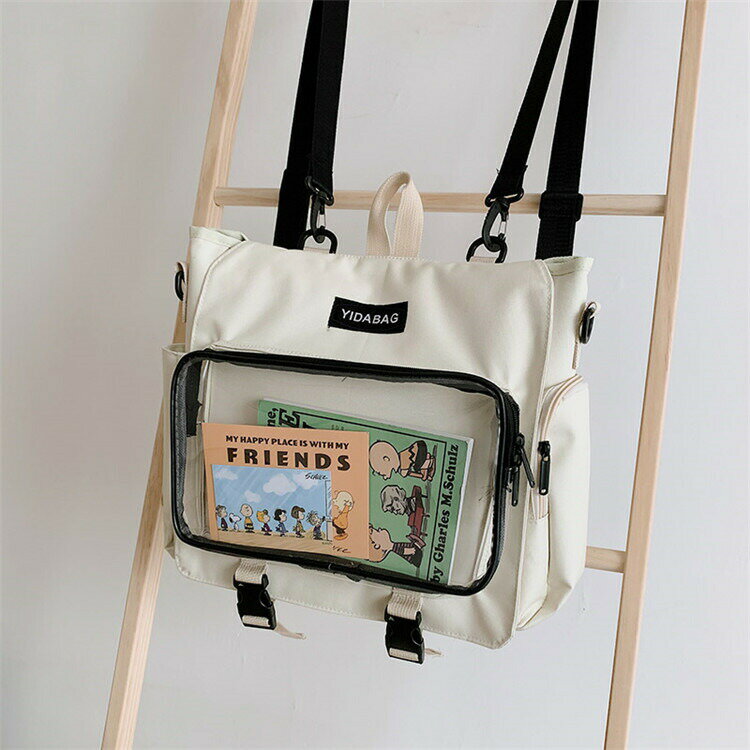 アウトドア リュック リュックサック レディース おしゃれ リュック 可愛い 通学 学生 大容量 ショルダーバッグ アイデア 個性 カバン 透明 無地 ガールズ