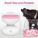 電動メイクブラシクリーナーマシン、自動ロータリーマシン、ポータブル、USBメイクブラシクリーニングツール (Size : B)