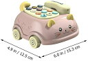 電話玩具 子供おもちゃ かわいい ネコ 音楽玩具 おしゃべり電話 アンティーク ビンテージ 置き物 オブジェ 贈り物 知育玩具 早期教育玩具 子供のお誕生日プレゼント 学習 入園祝い 誕生日 子供用 男の子 女の子 キッズ 1歳 2歳 3歳 4歳 5歳