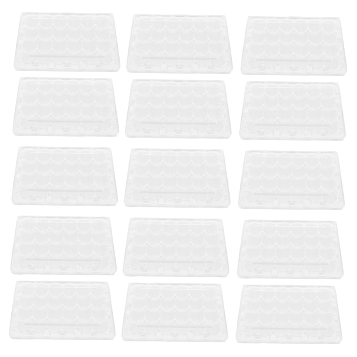 24個入りウズラの卵トレイ 透明卵用オーガナイザー 大容量卵保存トレイ 冷蔵庫や食器棚の家庭用 キャン..