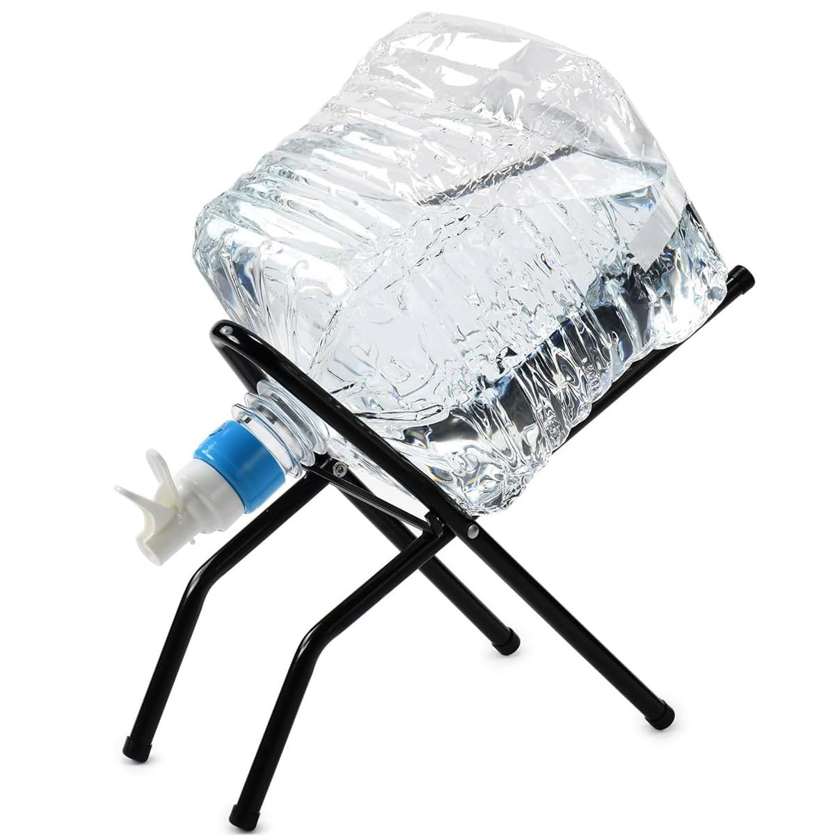 ウォーターサーバー ボトルスタンド 災害対策 ストック 卓上 簡単 備蓄水 ウォータージャグ ボトル 置..